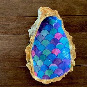 MERMAID SCALE JEWELRY DISH TRAY